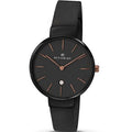 Accurist Ladies Black Dial Black Strap Strap Watch 8091 RRP £99.99