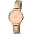 Ladies Accurist Rose Gold Dial Rose Gold Expander Watch 8141 RRP £69.99