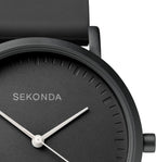 Gwylio Merched Sekonda Palette Deial Du a Strap Silicone 40389