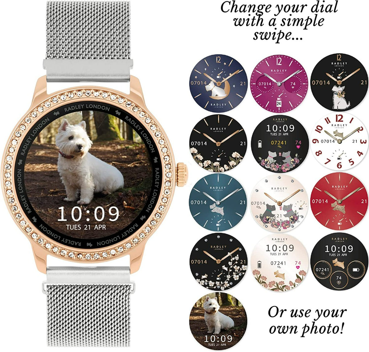 Radley London Ladies Series 7 Smart Watch RYS07-4005