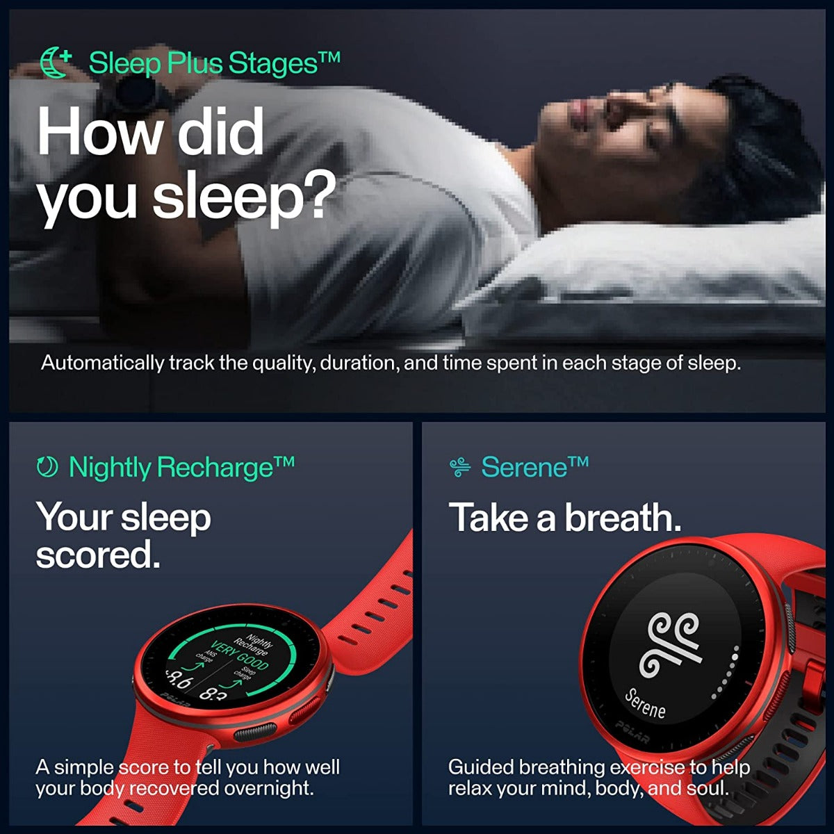 Polar Vantage V2 Premium Multisport Watch with H10 Heart Rate Monitor Red 900100189