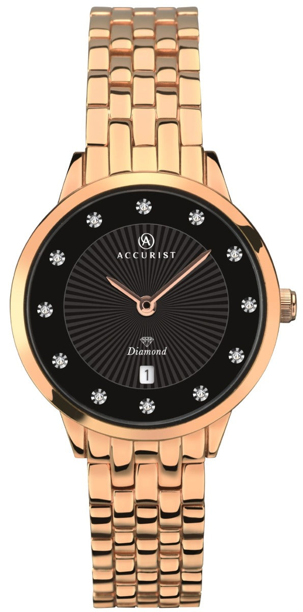 Accurist Ladies Diamond Watch 8213
