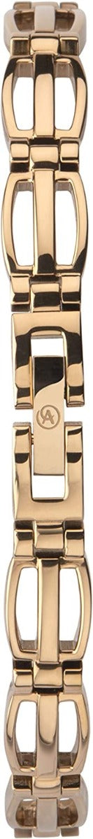 Accurist Classic Ladies Watch with Mother of Pearl Dial and Rose Gold Bracelet 8280