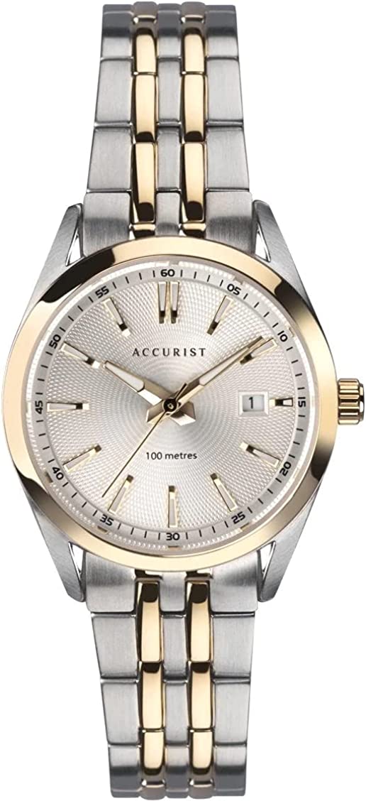 Accurist Signature Ladies Watch with Two Tone Bracelet 8287