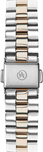 Accurist Signature Classic Ladies Watch with White Dial and Two Tone Bracelet 8362S