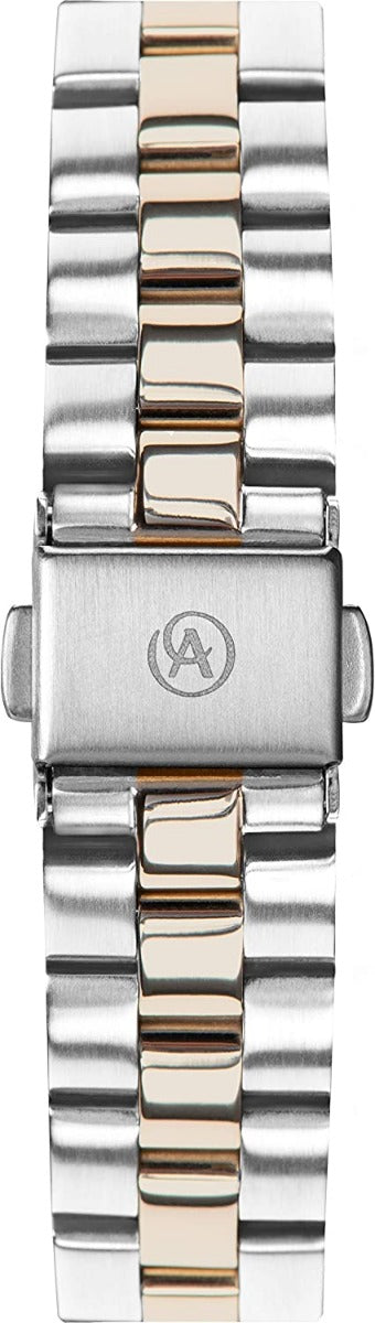Accurist Signature Classic Ladies Watch with White Dial and Two Tone Bracelet 8362S