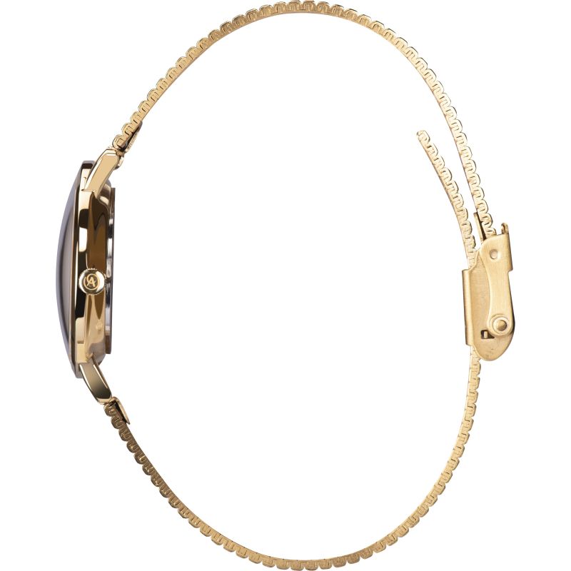 Accurist Classic Ladies Watch with Easy Read Dial and Gold Bracelet 8369