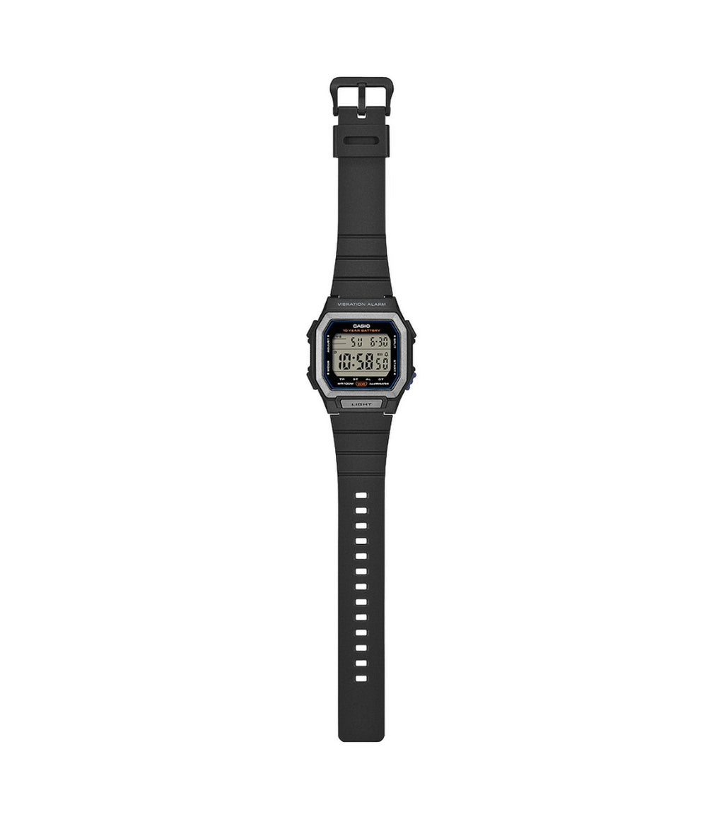 Casio Collection Mens Digital Watch with Black Strap W-738H-1AVEF