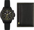 Tickers Boys Watch with Black Dial and Black Silicone Strap ATK1055