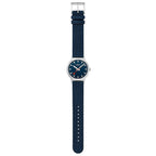 Mondaine Classic Mens Watch with Blue Dial and Blue Strap A660.30314.40SBD