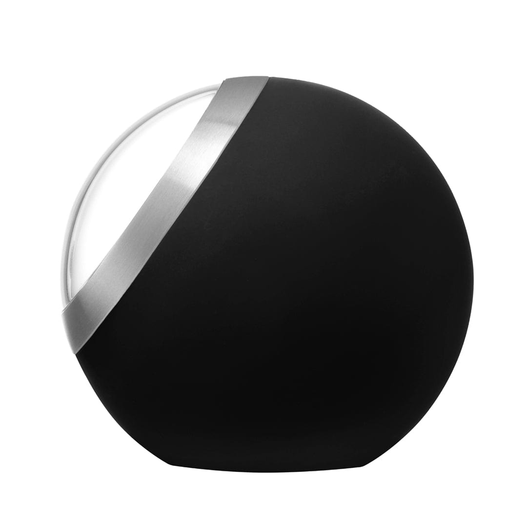 Mondaine Table Clock with White Face and Black Case A660.30335.16SBO