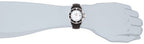 Ice-Watch Unisex Quartz Watch with White Dial Analogue Display and Black Silicone Strap SI.BW.U.S.12