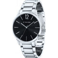 Cross Franklin Black Dial Analogue Display and Silver Stainless Steel Bracelet Gents Watch CR8003-11