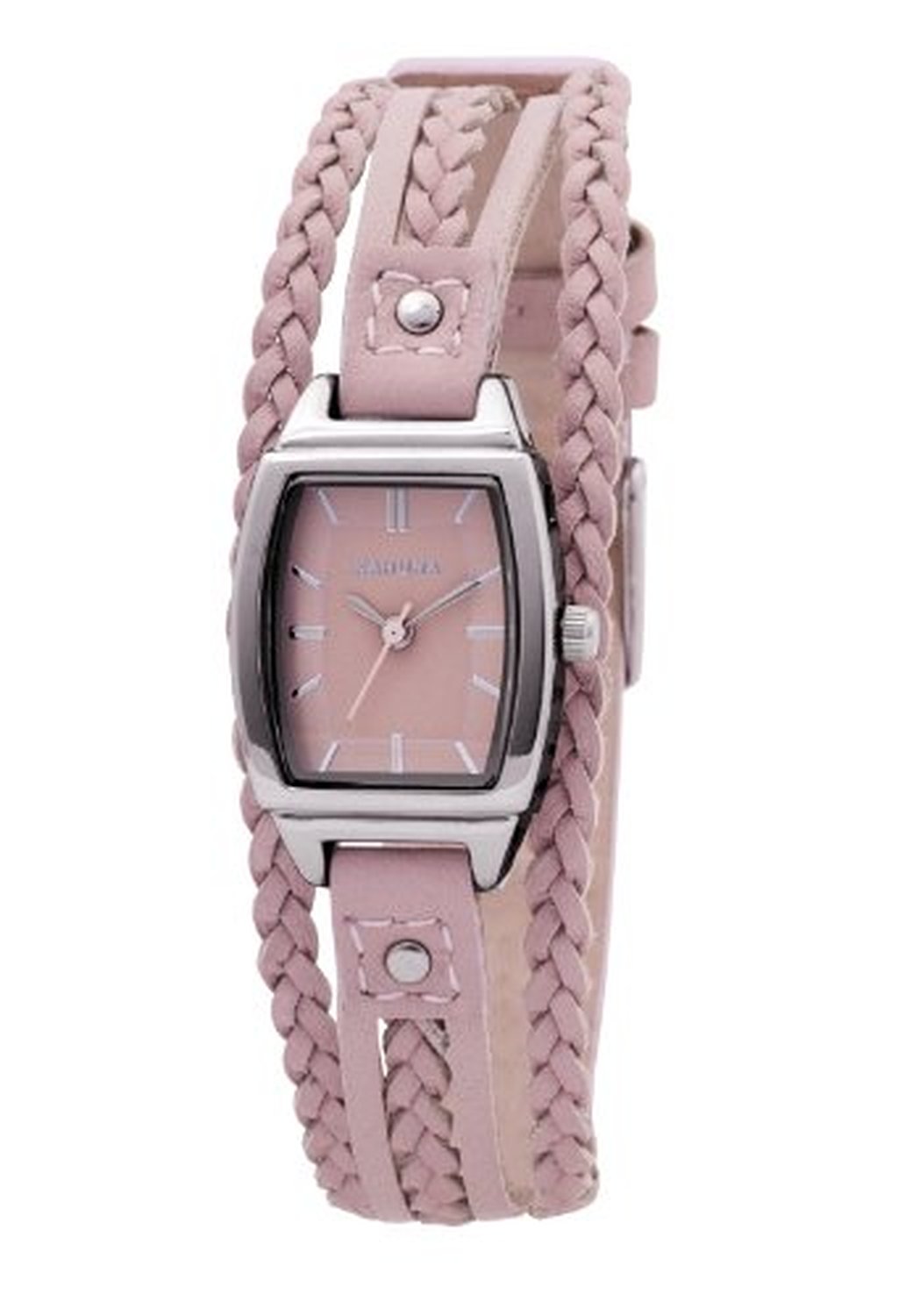 Kahuna Ladies Quartz Watch with Pink Dial Analogue Display and Pink Leather Strap KLS-0191L