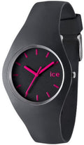 Ice-Watch Unisex Quartz Watch with Grey Dial Analogue Display and Grey Silicone Strap ICE.GY.U.S.12