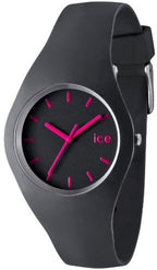 Ice-Watch Unisex Quartz Watch with Grey Dial Analogue Display and Grey Silicone Strap ICE.GY.U.S.12