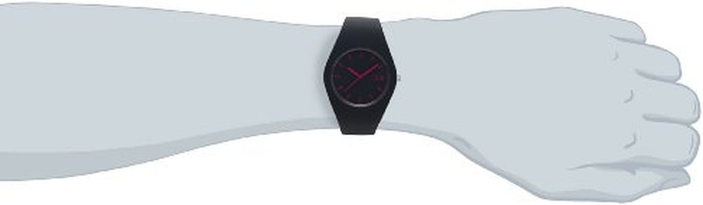 Ice-Watch Unisex Quartz Watch with Grey Dial Analogue Display and Grey Silicone Strap ICE.GY.U.S.12