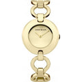 Karen Millen Ladies Gold Watch KM136GM