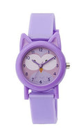 Tikkers Kids Childrens Animal Character Purple Owl Watch TK0091