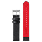 Mondaine Classic Mens Watch with White Dial and Black Vegan Leather Strap A660.30360.16OMV