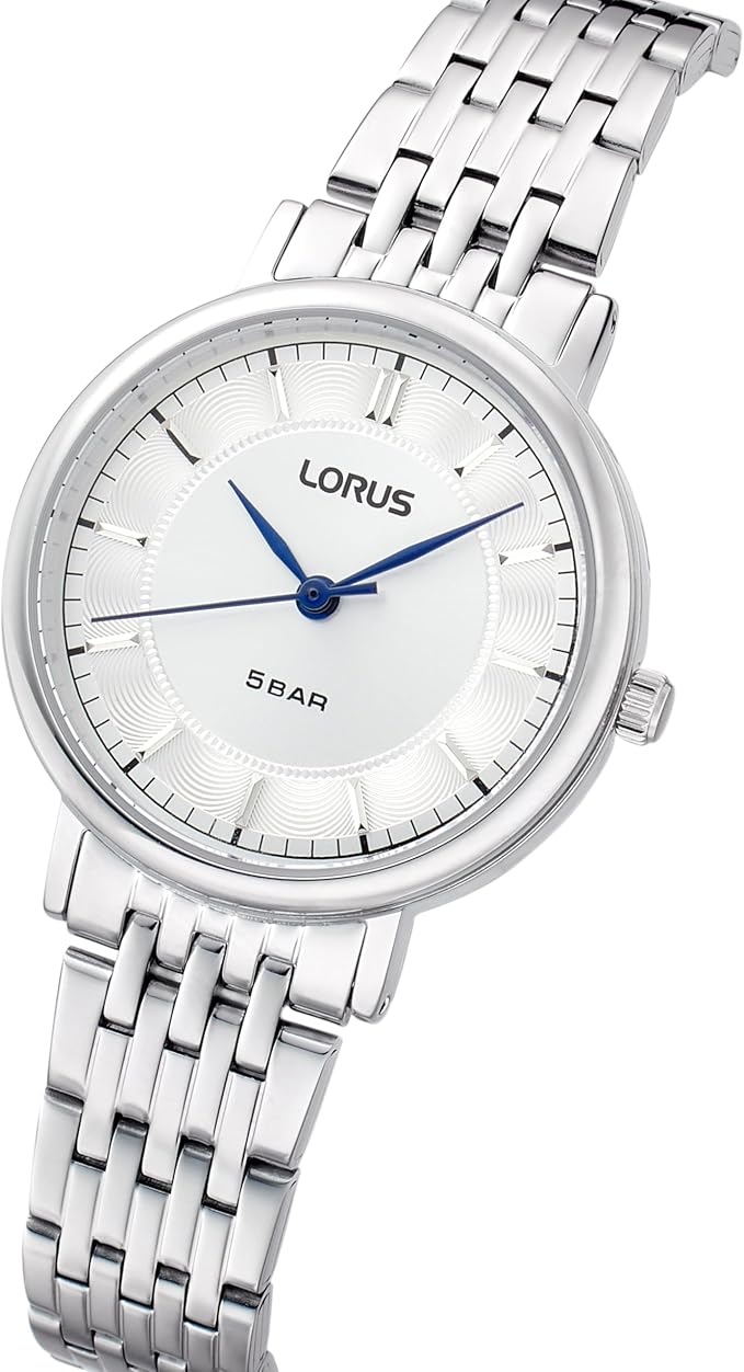 Lorus Ladies Watch with Silver Dial and Silver Bracelet RG217XX9