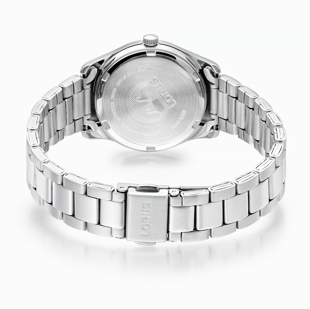 Lorus Ladies Watch with Mint Green Dial and Silver Bracelet RG247XX9