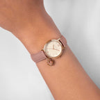 RADLEY Ladies Watch with White Dial and Pink Leather Strap RY22000A