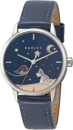 RADLEY Ladies Watch with Blue Dial and Blue Leather Strap RY22067A