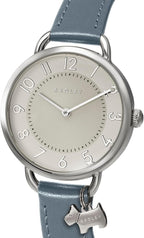 RADLEY Ladies Watch with Silver Dial and Blue Leather Strap RY22069A