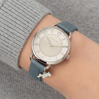 RADLEY Ladies Watch with Silver Dial and Blue Leather Strap RY22069A