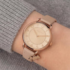 RADLEY Ladies Watch with Rose Gold Dial and Pink Leather Strap RY22072A
