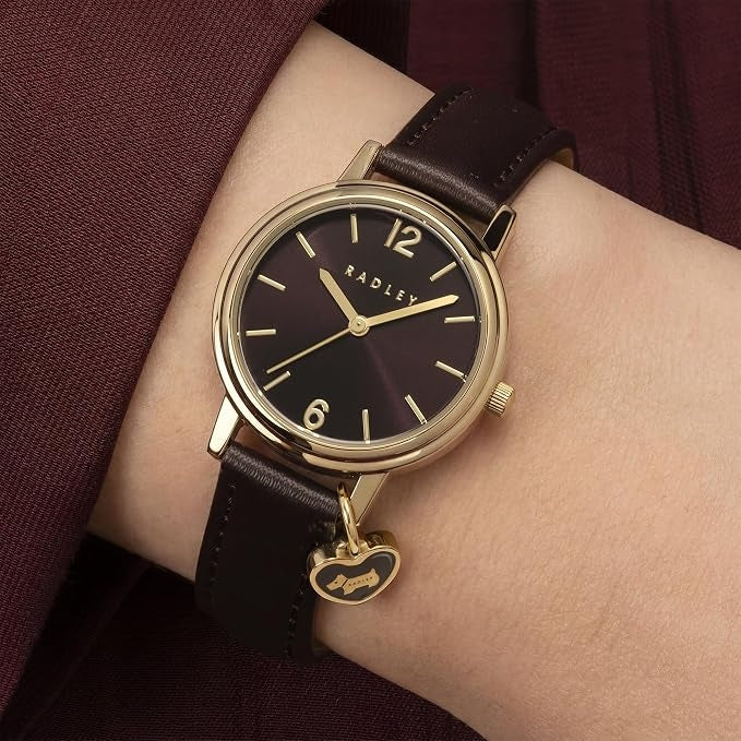 RADLEY Ladies Watch with Brown Dial and Brown Leather Strap RY22080A