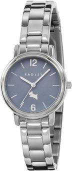 Radley Ladies Watch with Blue Dial and Silver Strap RY4701A