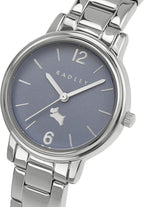 Radley Ladies Watch with Blue Dial and Silver Strap RY4701A