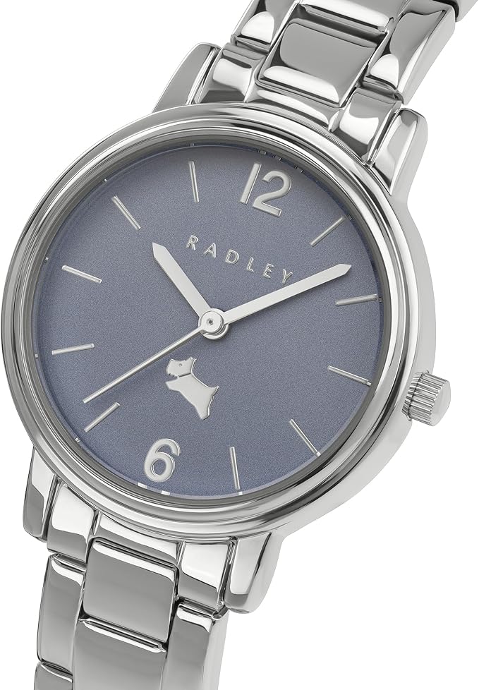 Radley Ladies Watch with Blue Dial and Silver Strap RY4701A
