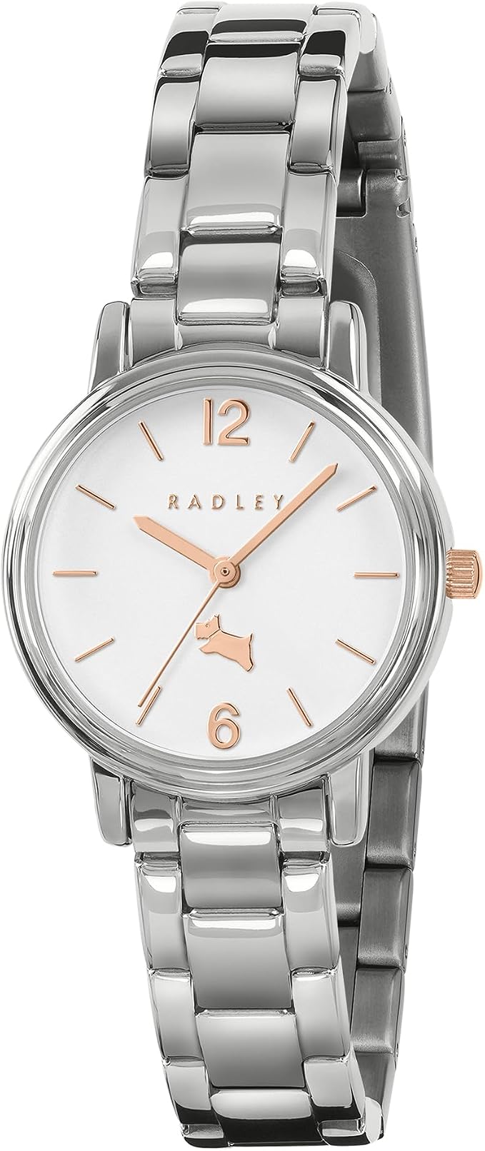 Radley Ladies Watch with White Dial and Silver Strap RY4703A