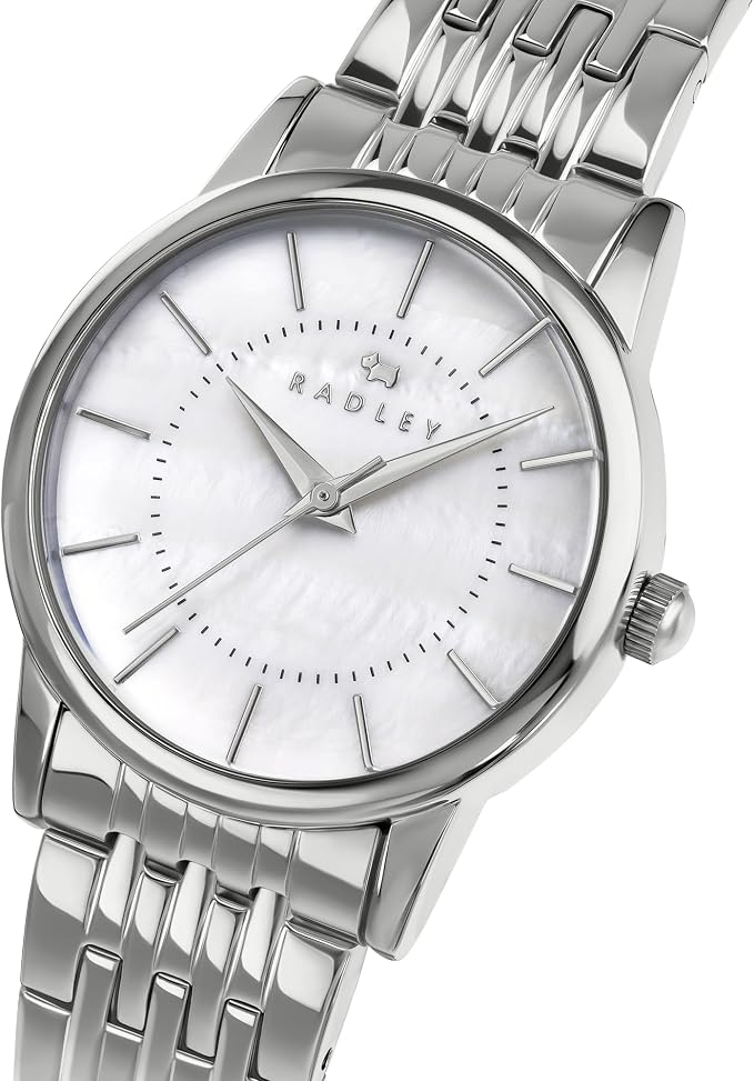 Radley Ladies Watch with Mother of Pearl Dial and Silver Strap RY4709A