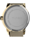 Timex Ladies Watch with Whtie Dial and Brown Strap T20071