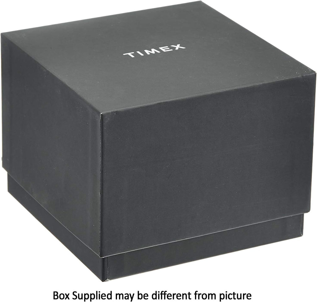 Timex Expedition Mens Watch with Black Dial and Silver Bracelet TW2Y18300