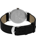 Timex Peanuts Mens Watch with White Dial and Black Strap TW2Y31000
