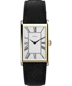 Timex Ladies Watch with Silver Dial and Black Strap TW2Y56200