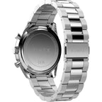 Timex Mens Chronograph Watch with Blue Dial and Silver Bracelet TW2Y62200