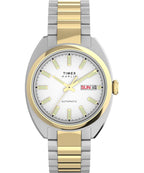 Timex Marlin Men's Automatic Watch with Silver Dial and Two-Tone Strap TW2Y65100
