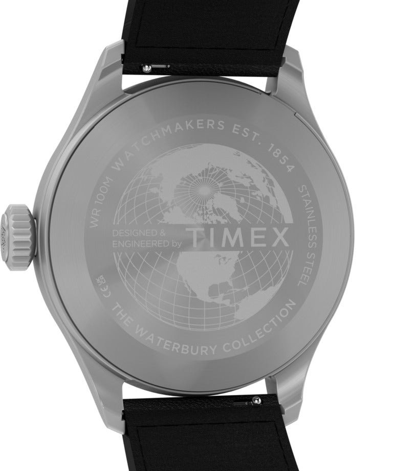 Timex Mens Watch with Black Dial and Black Strap TW2Y70400