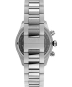 Timex Mens Chronograph Watch with Blue Dial and Silver Bracelet TW2Y70500