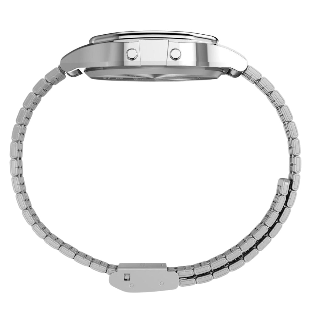 Timex Peanuts Unisex Digital Watch with Silver Strap TW2Y76700