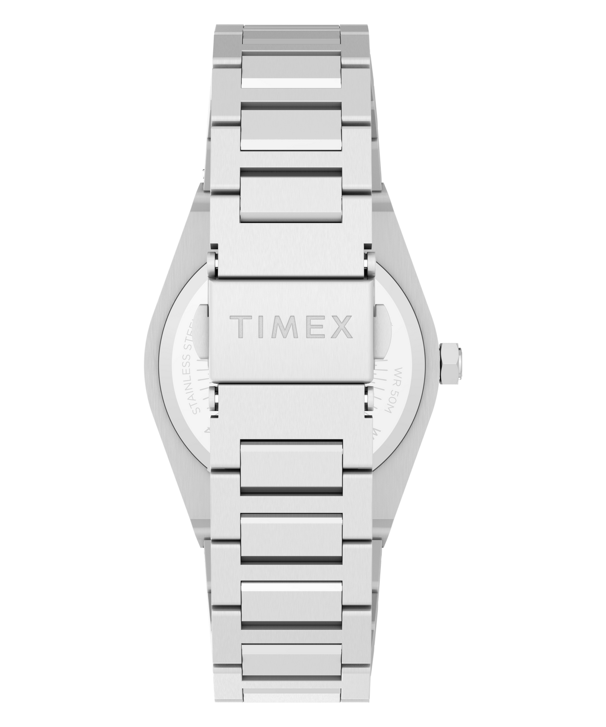 Timex Ladies Watch with Silver Dial and Silver Strap TW2Y81800