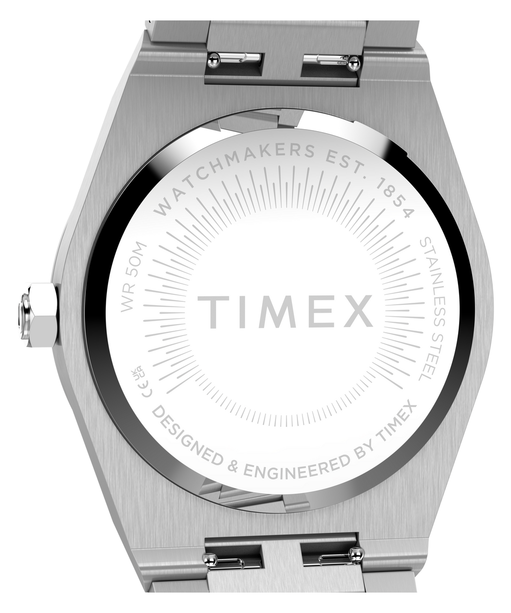 Timex Ladies Watch with Silver Dial and Silver Strap TW2Y81800