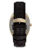 Timex Lab Mens Watch with Black Dial and Brown Strap TW2Y82100