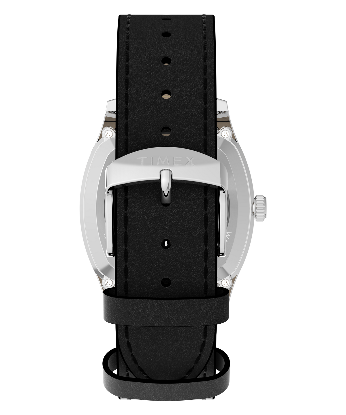 Timex Marlin Men's Automatic Watch with Silver Dial and Black Strap TW2Y84300